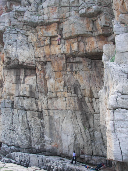 Climb by the Coast, Long Dong Rock Climbing