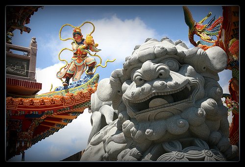 Temple on Makung Island